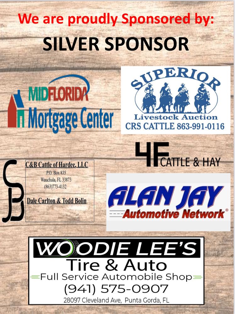 Arcadia Youth Rodeo Association Sponsors